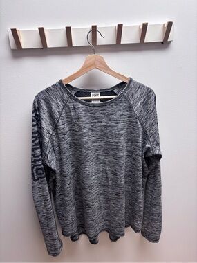 (💕 3 for $30) PINK Victoria's Secret Heather Grey Long-Sleeve Activewear